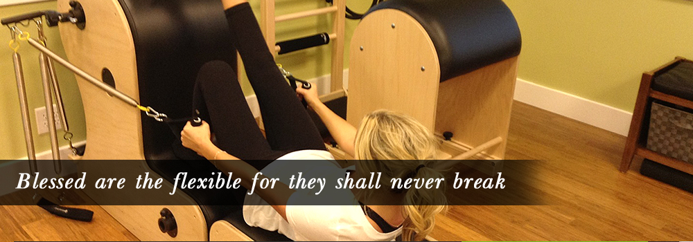Hard Candy Pilates  blessed are the flexible for they shall never